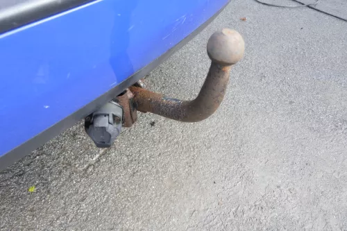 VW Golf 4 Kombi Avant Stoßstange hinten Heckstoßstange Stoßfänger blau LW5Z (165386)