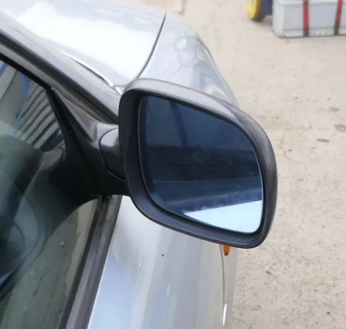 A4 B5 elektrischer Spiegel Außenspiegel rechts schwarz Glas (165403)