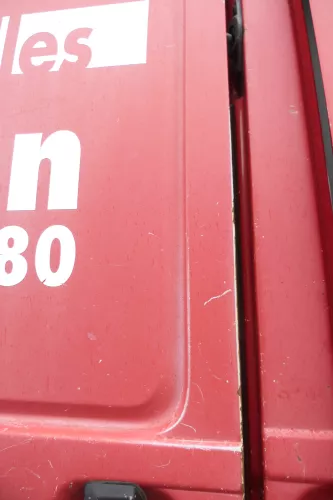 VW T4 Transporter Tür rechts Schiebetür rot Transporter (165416)