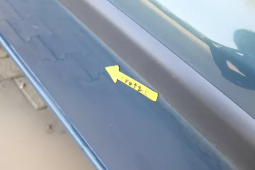 Seat Leon Toledo 1M Tür vorne links Fahrertür LS5W AZUL TOPACIO L5SW grün (165474)