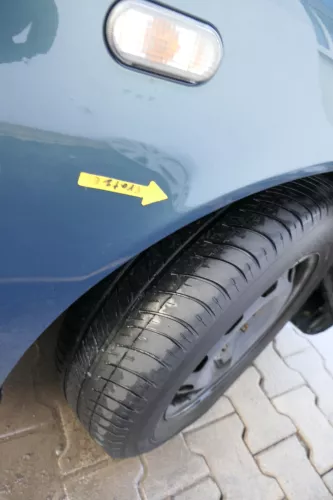 Seat Toledo Leon 1M Kotflügel vorne rechts LS5W AZUL TOPACIO L5SW grün (165477)