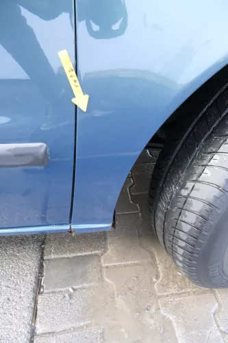 Seat Toledo Leon 1M Kotflügel vorne rechts LS5W AZUL TOPACIO L5SW grün (165477)