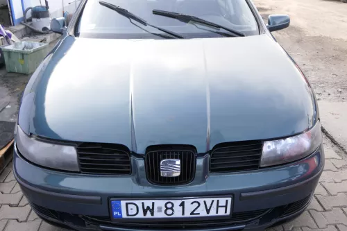 Seat Leon Toledo 1M Motorhaube Haube Klappe vorne LS5W AZUL TOPACIO L5SW grün