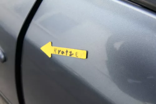 Skoda Octavia 1U5 Combi Kombi Variant Tür hinten links grau LF7V 9901 U9 (165489)