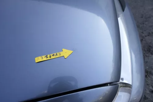 Skoda Octavia 1U NUR Grill vorne grau LF7V 9901 U9 Grill (165497)