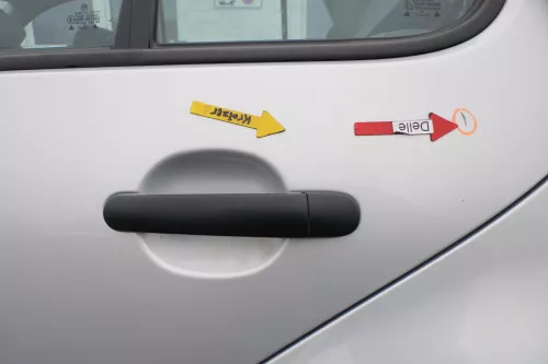 VW Golf 4 Limousine Tür hinten links silber grau LB7Z (KEINkombi) (165578)