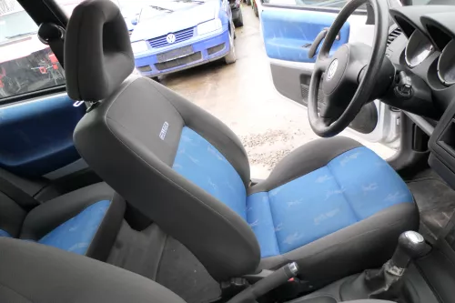 Arosa Lupo Sitz vorne links Fahrersitz Höhenverstellung schwarz College blau (165632)