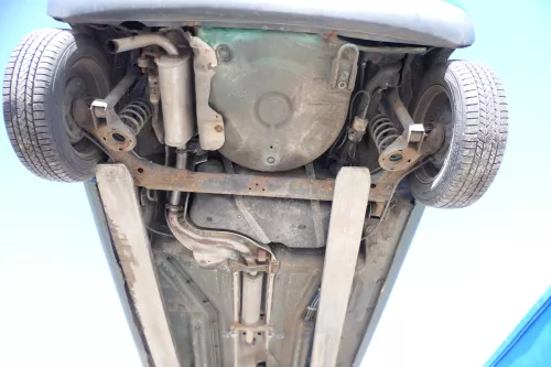 VW Lupo 6X Auspuff hinten Endschalldämpfer + Mittelschalldämpfer 1,0 1.4 AUD AUC (165639)