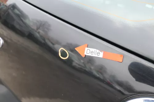 VW Polo 9N3 9N Heckklappe Kofferraumklappe Klappe schwarz L041 - Scheibe ohne (165659)