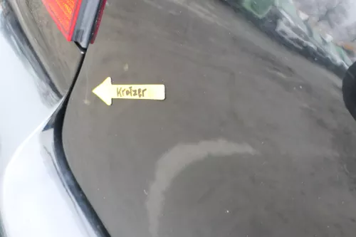 VW Polo 9N3 9N Heckklappe Kofferraumklappe Klappe schwarz L041 - Scheibe ohne (165659)