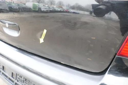 VW Polo 9N3 9N Heckklappe Kofferraumklappe Klappe schwarz L041 - Scheibe ohne (165659)