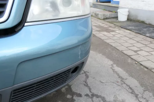 Audi A6 4B Frontstoßstange Stoßstange vorn vorne Stoßfänger grün blau LX6V jaspi (165665)