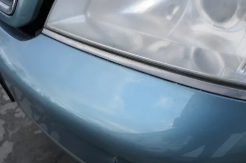 Audi A6 4B Frontstoßstange Stoßstange vorn vorne Stoßfänger grün blau LX6V jaspi (165665)