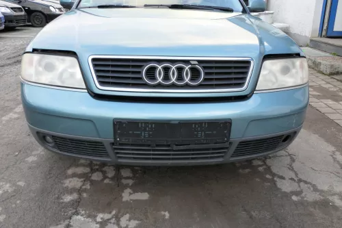 Audi A6 4B Frontstoßstange Stoßstange vorn vorne Stoßfänger grün blau LX6V jaspi (165665)