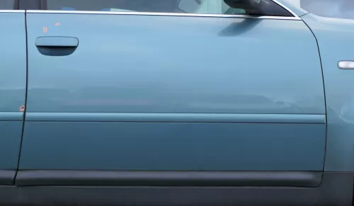 Audi A6 4B C5 Tür nur Türblatt vorne rechts Beifahrertür  grün blau LX6V jaspisg