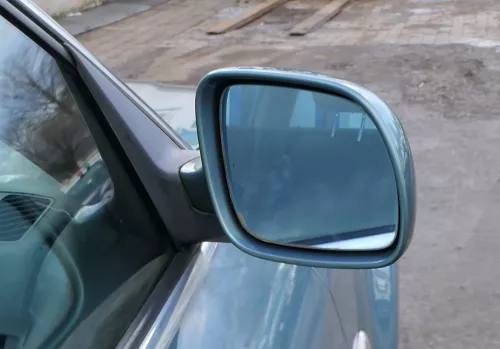 Audi A6 4B Spiegel Außenspiegel rechts elektrisch grün blau LX6V jaspisgr + Glas (165676)