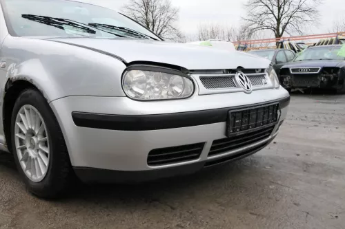 VW Golf 4 1J Stoßstange vorne Stoßfänger vorn grau silber LB7Z Frontstoßstange (165705)