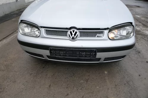 VW Golf 4 1J Stoßstange vorne Stoßfänger vorn grau silber LB7Z Frontstoßstange (165705)