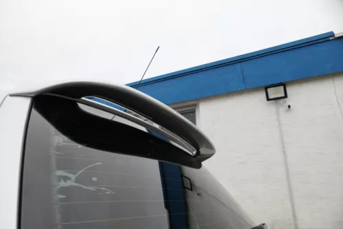 VW Golf 4 Limousine nur Spoiler silber LA7W ABT Tuning an Heckklappe Klappe (165712)