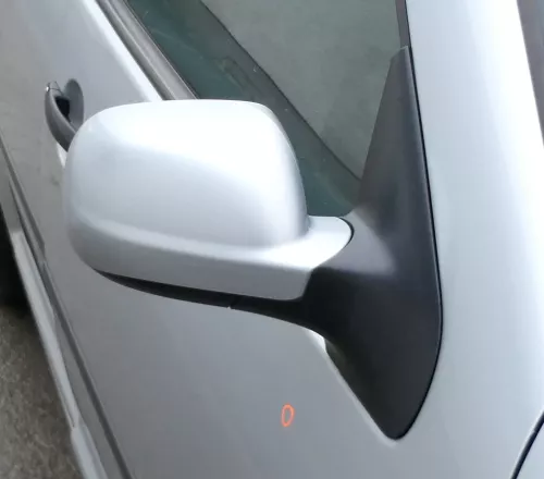 Golf 4 Bora elektrischer Spiegel vorne rechts Außenspiegel grau silber LA7W Glas (165715)