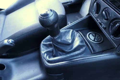 VW Golf 4 Bora Schaltknauf Schaltsack Schaltung Schaltknüppel schwarz 1J0711113