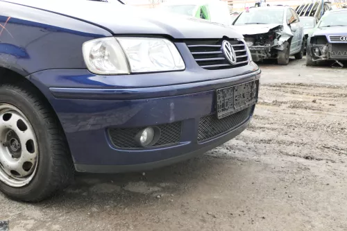 VW Polo 6N2 Stoßstange vorne Frontstoßstange Stoßfänger blau LB5N indigobl (165747)