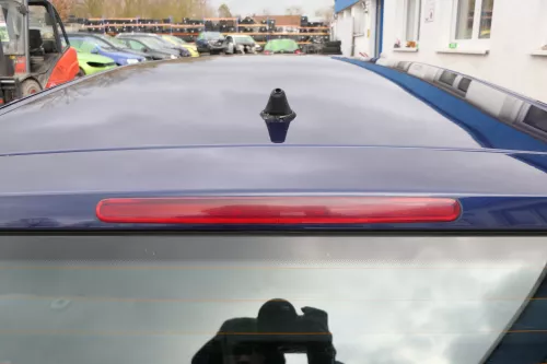 Polo 6N2 Heckklappe Klappe hinten Kofferraumklappe blau LB5N Scheibe (165749)