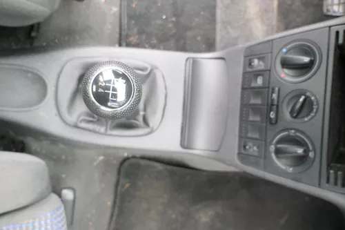 VW Lupo Polo 6N2 Schaltknauf Schaltsack Schaltung Schaltknüppel schwarz (165762)