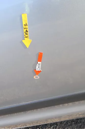 VW Sharan 7M Ford Galaxy WGR Tür hinten links Facelift grau cosmic-silber 2QTC (165776)