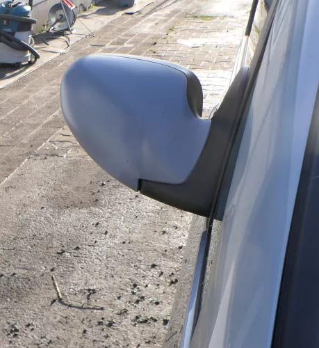 VW Sharan Galaxy WGR elektrischer Spiegel Außenspiegel rechts silber grau 2QTC (165783)