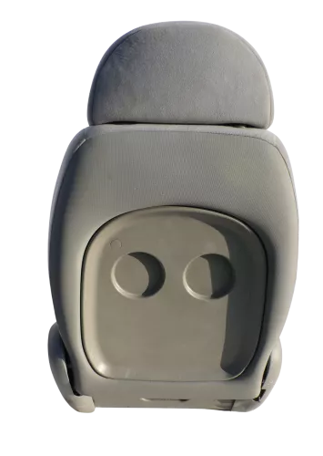 VW Sharan 7M Ford Galaxy 1x Sitz hinten links oder mitte Rücksitz 6+7 Sitz  (165820)