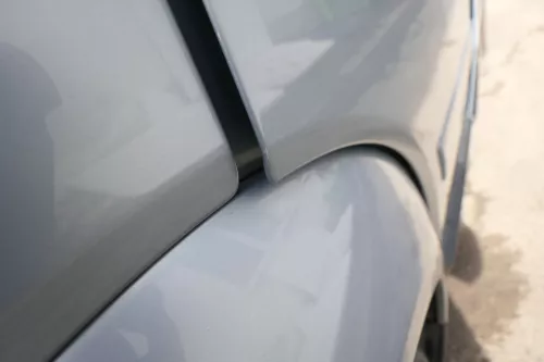 Audi A2 8Z Tür mit Türblatt hinten rechts blau LY7R - ohne Anbauteile (165824)