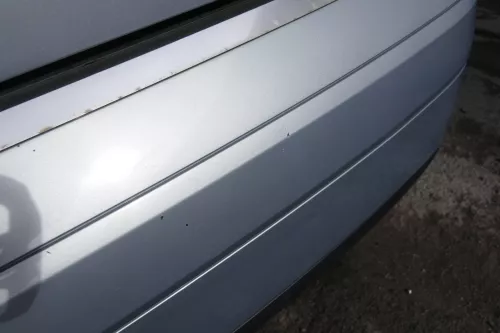 Audi A2 8Z Stoßstange hinten Heckstoßstange blau türkis LY7R (165828)