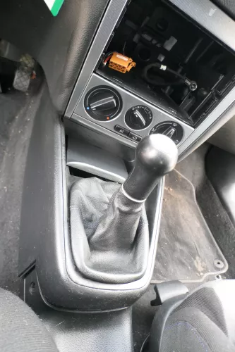 VW Golf 4 Bora Schaltknauf Schaltsack Schaltknüppel schwarz blau weiß TDI klein (166119)