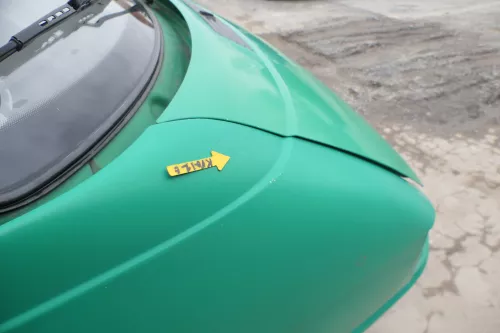 VW T4 kurze Version Kotflügel vorne rechts grün Polizei (166170)