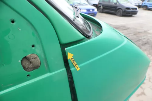 VW T4 kurze Version Kotflügel vorne rechts grün Polizei (166170)