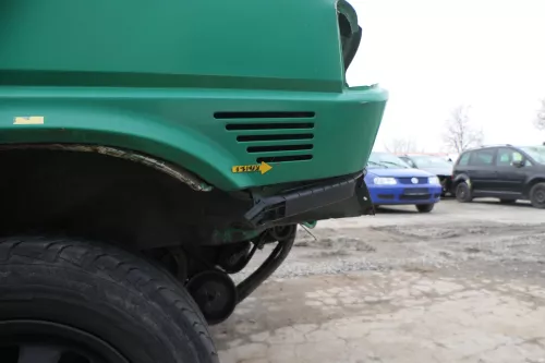 VW T4 kurze Version Kotflügel vorne rechts grün Polizei (166170)