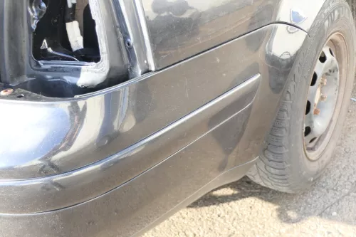 VW Golf 4 Kombi Avant Stoßstange hinten Heckstoßstange Stoßfänger schwarz LC9Z (166217)