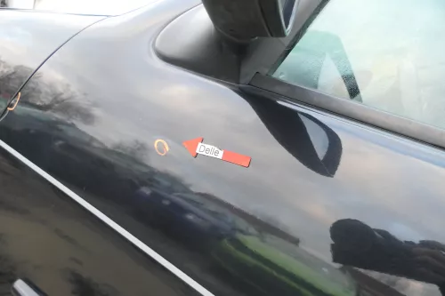 VW Polo Variant Kombi 6Kv oder Caddy 9Kv Tür vorne links schwarz LC9Z (166306)