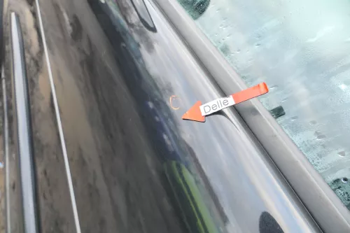 VW Polo Variant Kombi 6Kv oder Caddy 9Kv Tür vorne links schwarz LC9Z (166306)