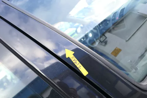 VW Polo 6N 6N2 Tür vorne rechts Beifahrertür 2/3-Türer schwarz LC9Z (166332)