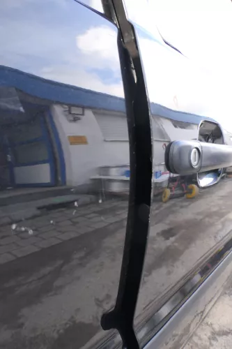 VW Polo 6N 6N2 Tür vorne rechts Beifahrertür 2/3-Türer schwarz LC9Z (166332)