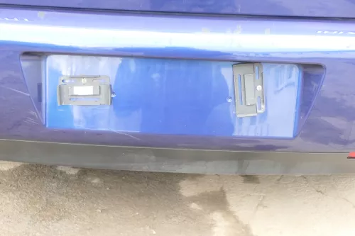 Seat Ibiza 6L Stoßstange Heckstoßstange hinten blau LS5S (166354)