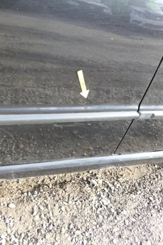 Skoda Fabia 6Y Kombi + Limousine Tür vorne links Fahrertür schwarz LF9R ohneAnba (166385)