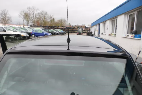 VW Fox 5Z Heckklappe Kofferraumklappe Klappe hinten + Scheibe schwarz LC9Z (166411)