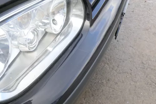 VW Golf 4 1J Stoßstange vorne Stoßfänger vorn schwarz LC9Z Frontstoßstange (166430)