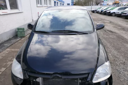 VW Fox 5Z Motorhaube Klappe vorn vorne schwarz L041 uni Haube