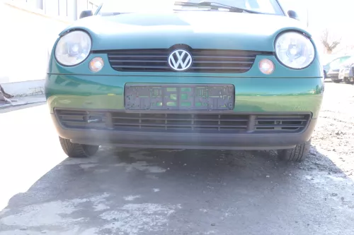 VW Lupo 6x Stoßstange vorne Frontstoßstange Stoßfänger grün LA6N
