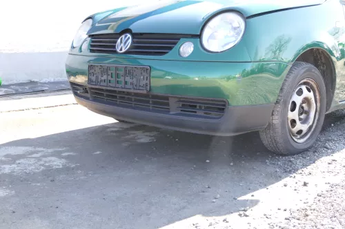 VW Lupo 6x Stoßstange vorne Frontstoßstange Stoßfänger grün LA6N (166505)