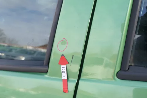 VW Golf 4 Bora Tür vorne links Fahrertür 4/5-Türer & Kombi grün LA6P -ohneAnba (166546)